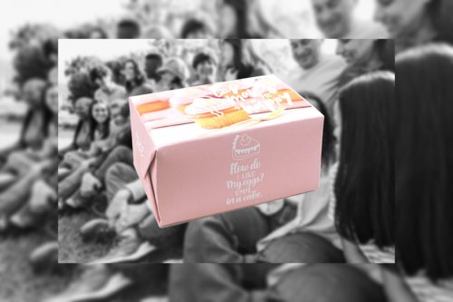 LIFE SOAP BAR (CAKE MAKES ME HAPPY) French Pear Fragrance - Image 2