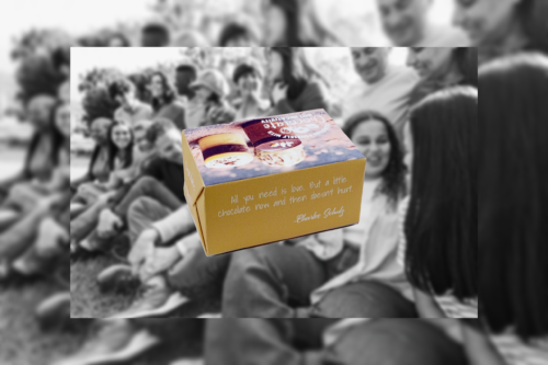 LIFE SOAP BAR (SURROUND YOURSELF WITH CHOCOLATE NOT NEGATIVITY) French Pear Fragrance - Image 2