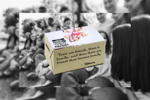 LIFE SOAP BAR (FRIENDS BECOME OUR CHOSEN FAMILY) French Pear Fragrance