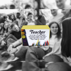 LIFE SOAP BAR (TEACHER (N) TEE-CHER: A MULTI TASKING EDUCATIONAL ROCKSTAR WHO LIVES TO INSPIRES AND LOVE TO ENCOURAGE THEY'RE KIND OF A BIG DEAL) French Pear Fragrance'