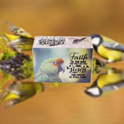 FAITH IS THE BIRD THAT FEELS THE LIGHT AND SINGS WHEN THE DAWN IS STILL DARK (Coconut Lime Fragrance)