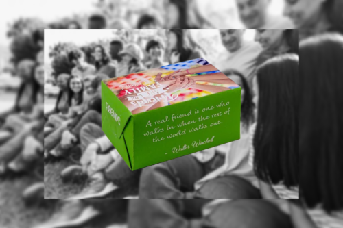Indulge in the uplifting scent of French Pear with our LIFE SOAP BAR. Embrace the power of friendship with every lather. Choose your family, choose love.