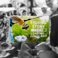 LIFE SOAP BAR (FISHING STORY LOADING PLEASE WAIT) French Pear Fragrance