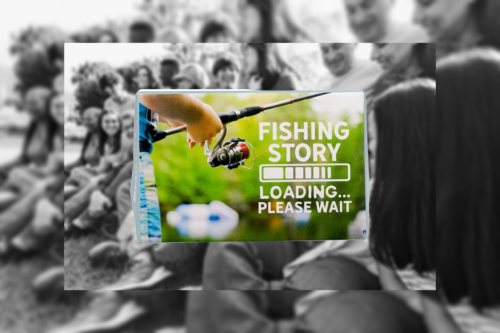 LIFE SOAP BAR (FISHING STORY LOADING PLEASE WAIT) French Pear Fragrance