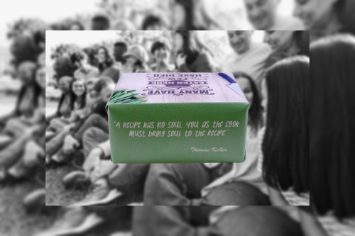 LIFE SOAP BAR (MANY HAVE EATEN HERE FEW HAVE DIED) French Pear Fragrance - Image 3