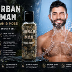 URBAN MAN SHOWER GEL 200ML (Hipster)