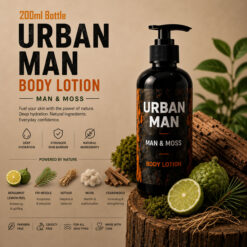 URBAN MAN BODY-LOTION 200ml (WILDERNESS)