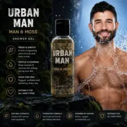 URBAN MAN SHOWER GEL 200ML (Hipster)