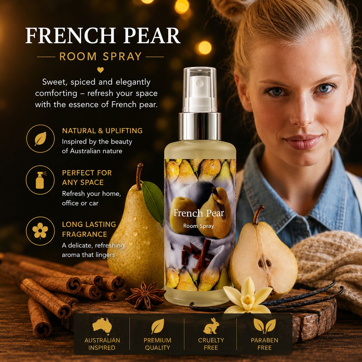 FRENCH PEAR ROOM SPRAY 170ml